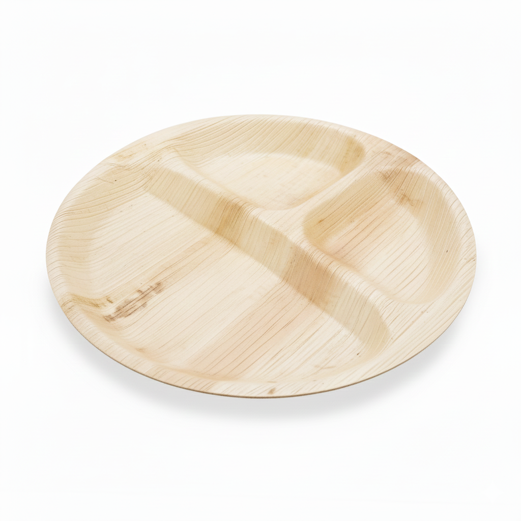 Areca Plate Round