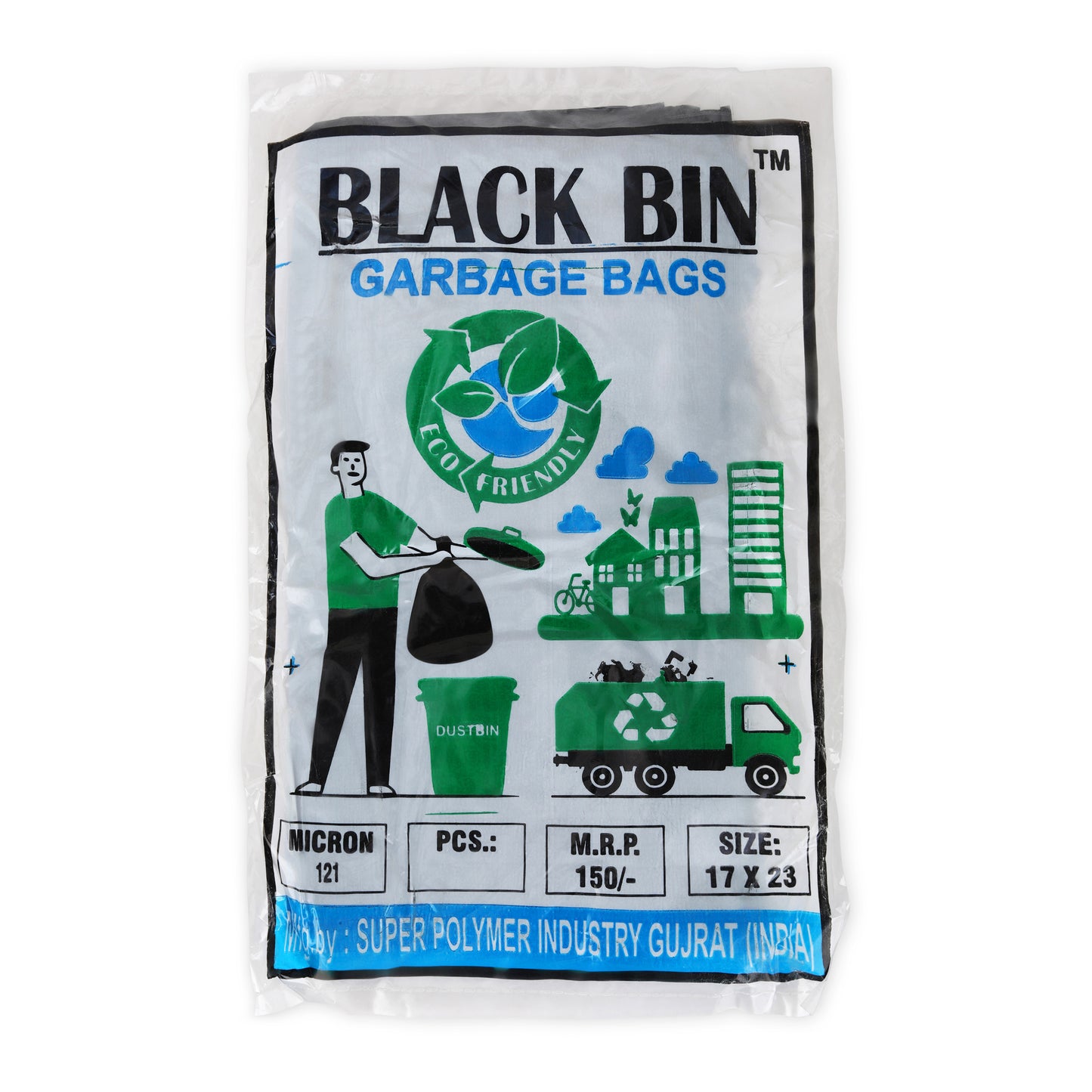 Poly-Carry-Bag Black