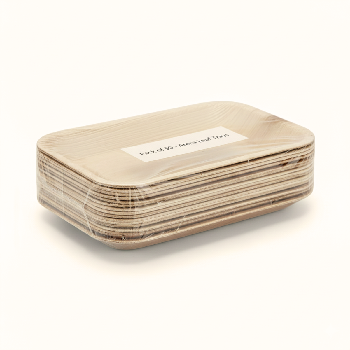 Areca Plate  Rectangle