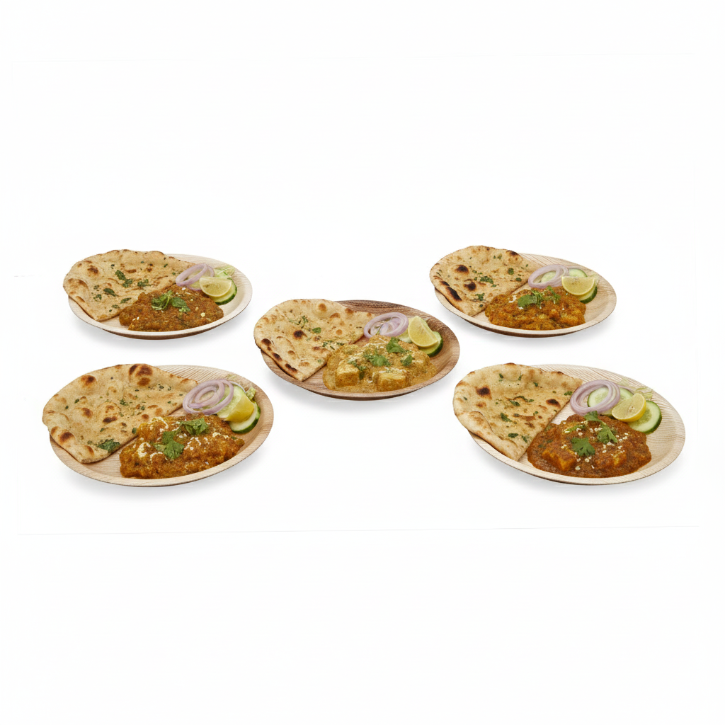 Areca Plate Round